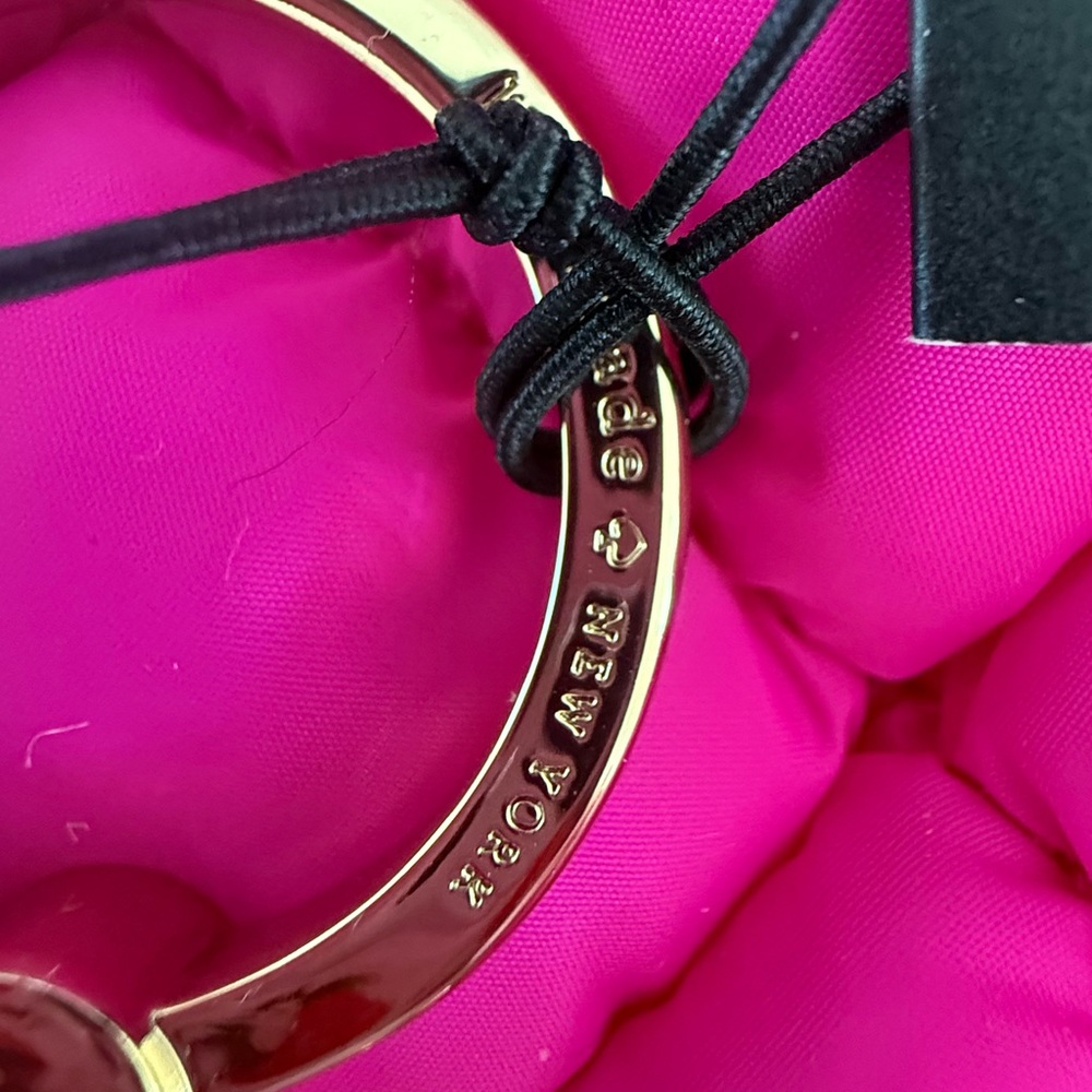 Kate Spade MSRP $99 rainbow, keychain bag charm key, ring, key fob NWT - Picture 8 of 10